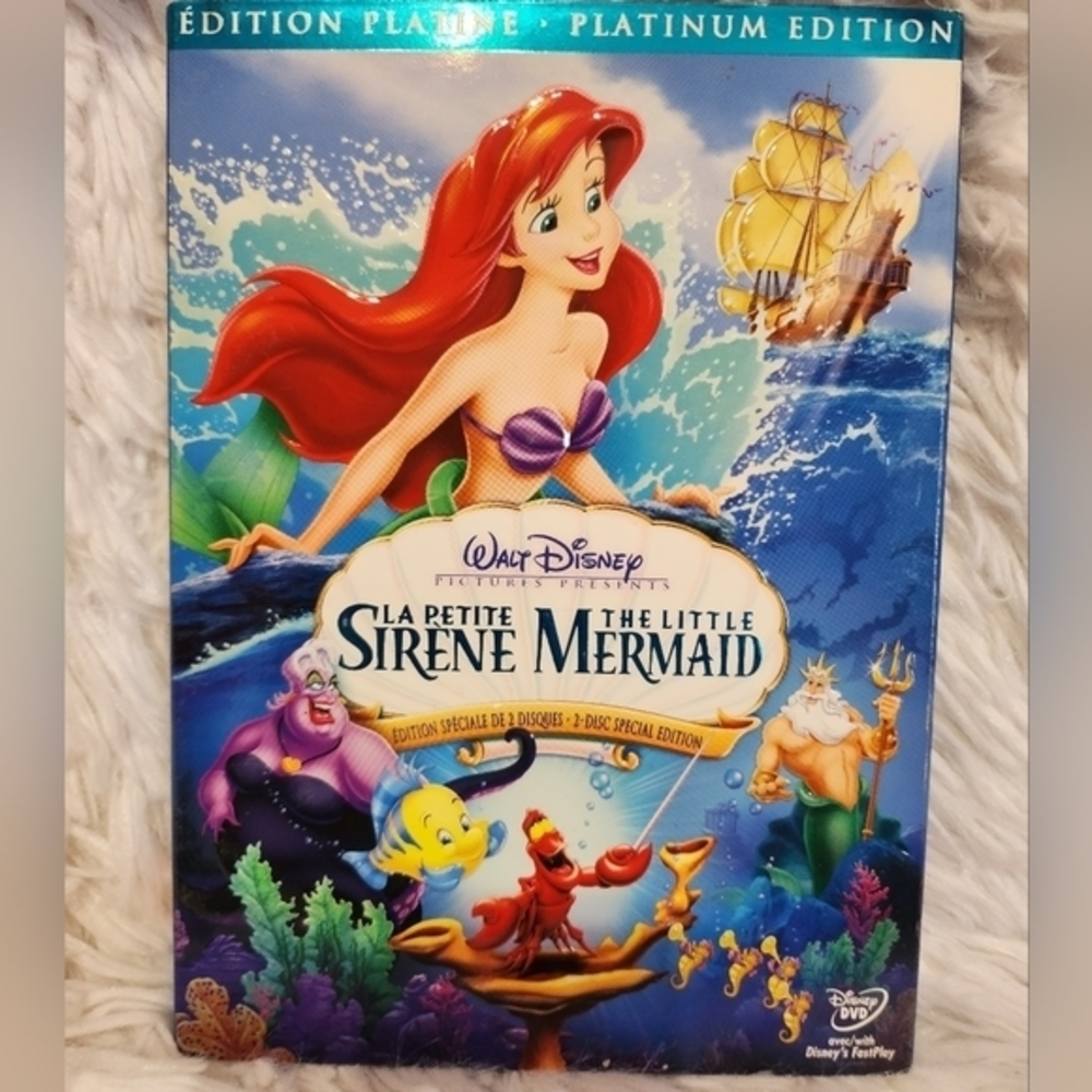 Little mermaid‎ platinum edition dvd